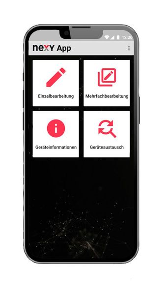 Die Nexy-App soll unter anderem das Einlernen und die Verwaltung aller Komponenten im Feld direkt vor Ort ermöglichen. (Bild: Steute)