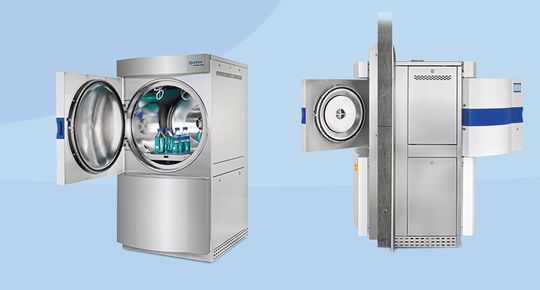 Sterilisatoren fürs Labor mit ein- oder beidseitigem Zugriff.(Bild:  Systec)