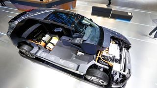 Der Hyundai Nexo mit Brennstoffzellenantrieb. (Bild: Hyundai)