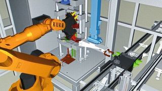 Die Modellbildung basiert auf den Heitec-Bausteinbibliotheken und ist somit auch für den Sondermaschinenbau geeignet. (Heitec AG)