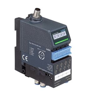 Für die schaltschranklose Montage direkt im Feld gibt es mit dem Typ 8653 einen robusten IP65-Pneumatikblock, mit dem sich Armaturengruppen dezentral ansteuern lassen.(Bild:  Bürkert Fluid Control Systems)