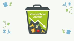 Die Initiative „Zu gut für die Tonne!“ soll Verbrauchern helfen, die Lebensmittelabfälle zu reduzieren. (Bild: KI-generiert / Gemini)
