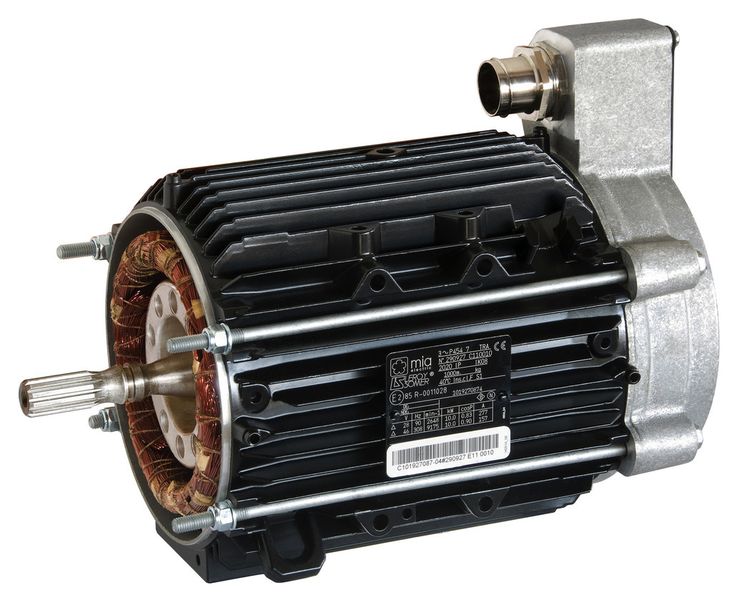 Moteur électrique de la mia. (Image: Leroy-Somer)