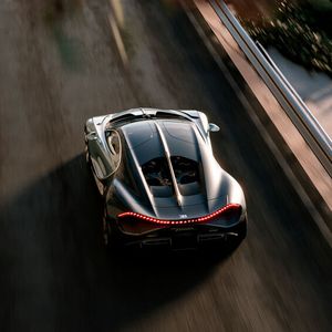 Beim Design orientiert sich das Coupé an seinen Vorgängern.(Bild:  Bugatti)