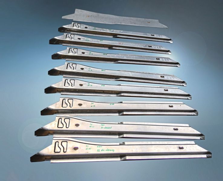 Bauteile aus hochfestem Aluminium kommen in Fahrzeugen immer häufiger zum Einsatz, um Gewicht zu sparen. (Bild: Schuler)