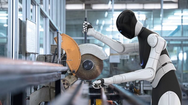 Der kognitive humanoide Roboter 4NE-1 von Neura Robotics soll Menschen in allen Lebensbereichen unterstützen, vom Einsatz in industriellen Umgebungen bis hin zu Haushaltstätigkeiten. (Bild: Neura Robotics)