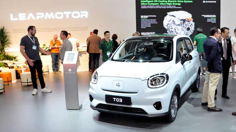 Leapmotor verkauft in Frankreich bereits den T03. Allerdings sind die Stückzahlen niedrig. Die Chinesen sehen das Engagement dort als Pilotprojekt. (Bild: Wehner – VCG)