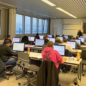 Auch die Innung Köln führte die Gesellenprüfungen erstmals digital durch.(Bild:  Kfz-Gewerbe NRW)