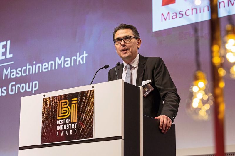 Oliver Barthel, Publisher der MM-Gruppe, begrüßte die Nominierten und Gäste. (Stefan Bausewein)