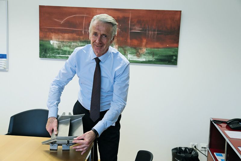 «Einer der treibenden Märkte für uns ist die Turbinenindustrie.» (Bild: M. Böhm)