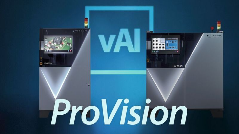 vAI ProVision: Vollständiges Prüfprogramm für 3D-AOI- und 3D-AXI-Inspektionssysteme.(Bild:  Viscom)