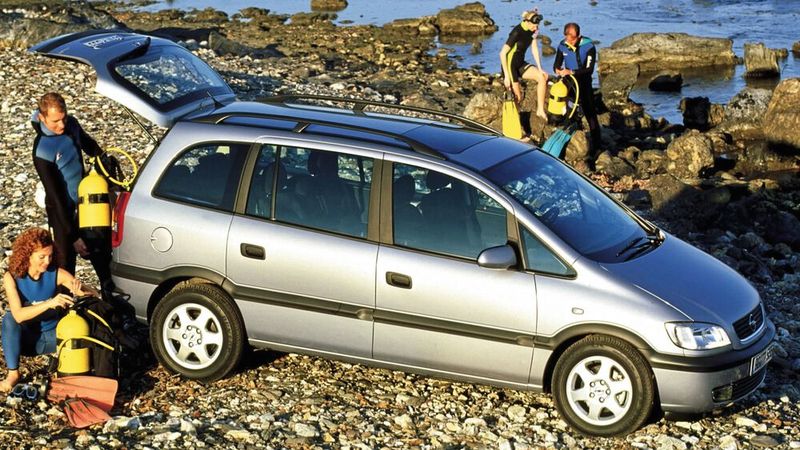 Der Zafira (ab 1999) (Bild: Opel)