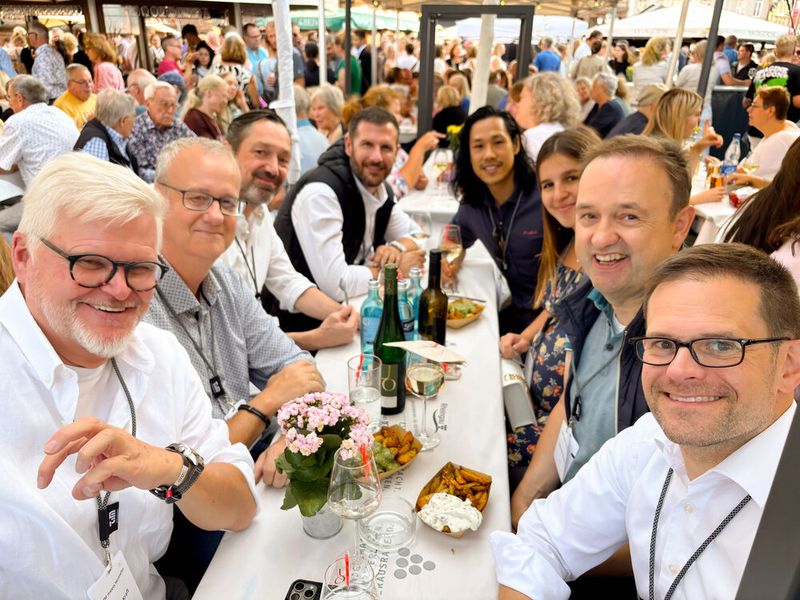 NetApp und TIM verbindet eine gesellige Geschäftsverbindung. (Bild: TIM AG)