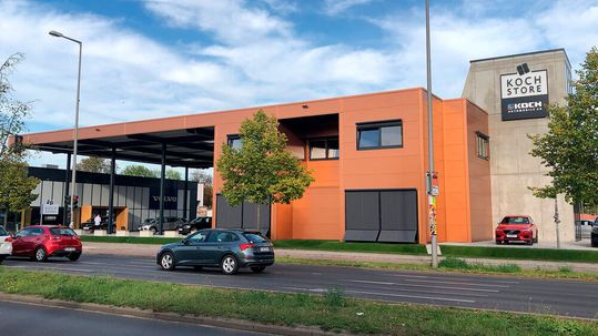 Der Koch-Store ist das Herzstück der „neuen“ Koch-Gruppe.(Bild:  Koch-Gruppe Automobile)