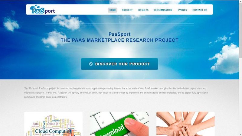 Die Webseite des PaaSport-Projekts. (© Michael Matzer)