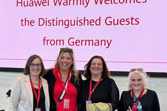 Zu Gast bei Huawei in Shenzen (Bild: Vogel IT-Medien GmbH)