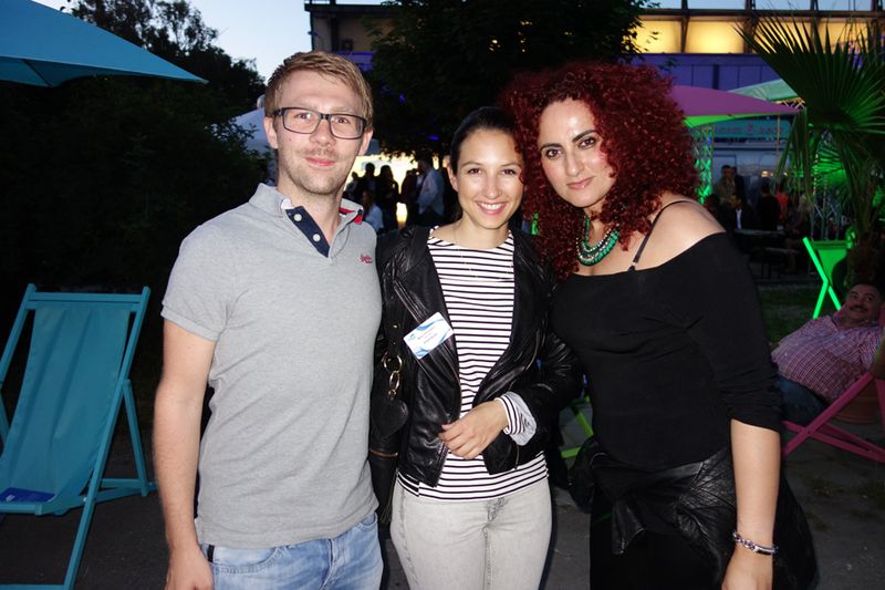 Live erlebt haben sich endlich: Christian Rendel, Jacob Elektronik, Marit Dörmann, Microsoft, und Besa Agaj, IT-BUSINESS (Bild: IT-BUSINESS)