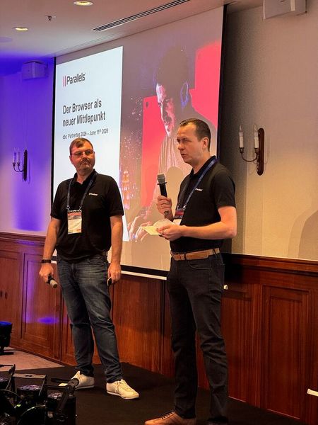 Vortrag von Steven Dewinter und Markus Lang (Paralells) (Bild: C & P Capeletti & Perl)
