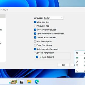 CopyQ an die eigenen Anforderungen anpassen. (Bild:  Joos – CopyQ)