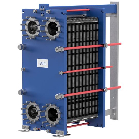 Der neue halbverschweißte Wärmetauscher TS25 von Alfa Laval aus der  T25-Serie.(Bild:  Alfa Laval)