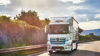 CATL soll Batteriezellen für den Mercedes-Benz E-Actros liefern. (Daimler)