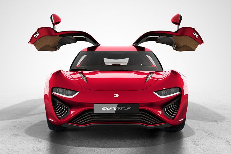Die viersitzige e-Sportlimousine mit der sogenannten Nanoflowcell Antriebstechnologie ist die Weiterentwicklung des Quant E aus dem Jahre 2014. (Foto: Nanoflowcell)
