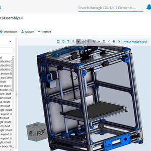 Die Konvertierung von CAD-Dateien soll weniger Ressourcen benötigen. Ladezeiten werden dadurch verkürzt. (Bild:  Contact Software)