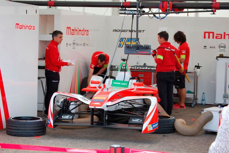 Das Mahindra-Team konnte am Samstag seinen ersten Rennsieg in der Formel E feiern. (Benjamin Kirchbeck)