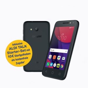 Das Dual-SIM-Smartphone PIXI4 4034 von Alcatel gibt es ausschließlich bei Aldi.