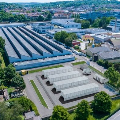 Eine Visualisierung des Triwo Technoparks in Bruchsal.  (Bild: Capac Energy)
