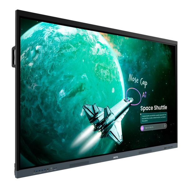 Die RE05E-Serie umfasst die drei Modelle RE6505E, RE7505E und RE8605E mit 65-, 75- und 86-Zoll-Diagonale. Die Geräte gehören zur Essential-Kategorie. (Bild: Benq)