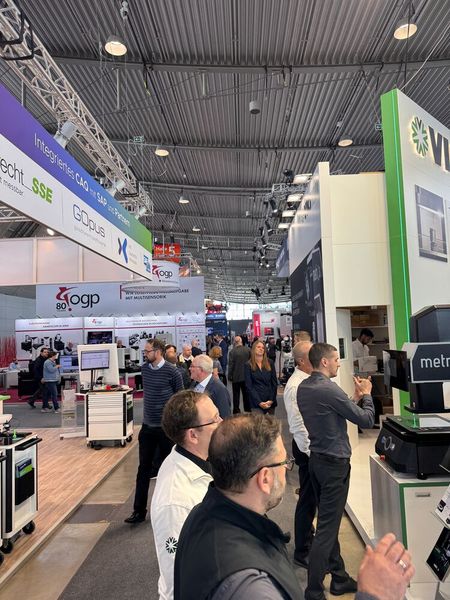 Impressionen von der 37. Control in Stuttgart. (Bild: VCG/Sonnenberg)