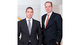 Marcus Hausser (re.) intensiviert als CEO den Aufbau strategischer Partnerschaften und Roger Kavena (li.) ist zukünftig für die internationale Geschäftsentwicklung der Gruppe verantwortlich. (Baumot Group )