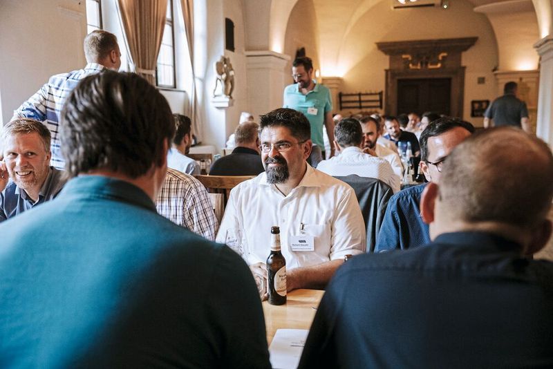 Impressionen der 4. Fachtagung „Mehr Effizienz im Presswerk“ am 15. Juni 2023 in Würzburg. (Bild: VCG/Stefan Bausewein)