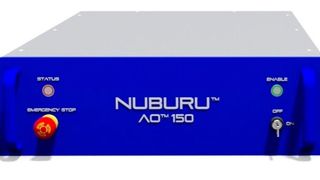 Laser 2000 stellt den Nuburu AO150 vor: Es handelt sich um den weltweit ersten Hochleistungslaser im gefragten blauen Wellenlängenbereich. Die Wellenlänge von 450 nm eignet sich hervorragend zur industriellen Bearbeitung von Buntmetallen. Zu erleben auf der Laser world of Photonics in München in Halle B3, am Stand 103. (Laser 2000)