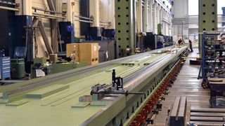 Bei Waldrich Coburg entsteht derzeit ein Portalbearbeitungszentrum mit einer Aufspannlänge von 20,25 m. (Bild: Waldrich Coburg)