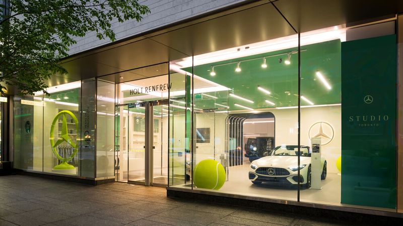Mercedes-Benz rollt sein globales Studio-Konzept in 18 Metropolen aus. Hier der Standort Toronto. (Bild: Mercedes-Benz AG)