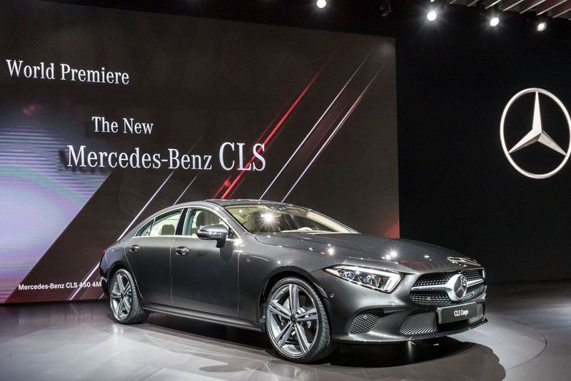 Premiere feiert auch die nunmehr dritte Generation des Mercedes CLS. (Mercedes-Benz)