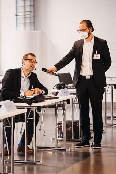 Impressionen der Fachtagung „Mehr Effizienz im Presswerk“ am 15. September 2021 in Würzburg. (Bild: VCG)