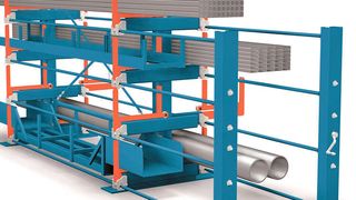 Viele Varianten, ein Roll-Aus-Lager: Das „Three-in-One“-Lager von Bartels wird zu Cemat 2014 i all seinen Facetten präsentiert. (Bild: Karl H. Bartels)