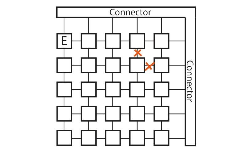 Wird die Verdrahtung wie hier an zwei Stellen unterbrochen... (MPI / youtube)