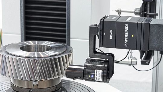 Leichte und kompakte Mechanik ermöglicht höchste Präzision bei der Rauheitsmessung.(Bild:  Liebherr)