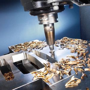 Bei der Bearbeitung mit Minimalmengenschmierung (MMS) sind die anfallenden Späne nahezu rückstandsfrei und können direkt der Wiederverwendung zugeführt werden.
