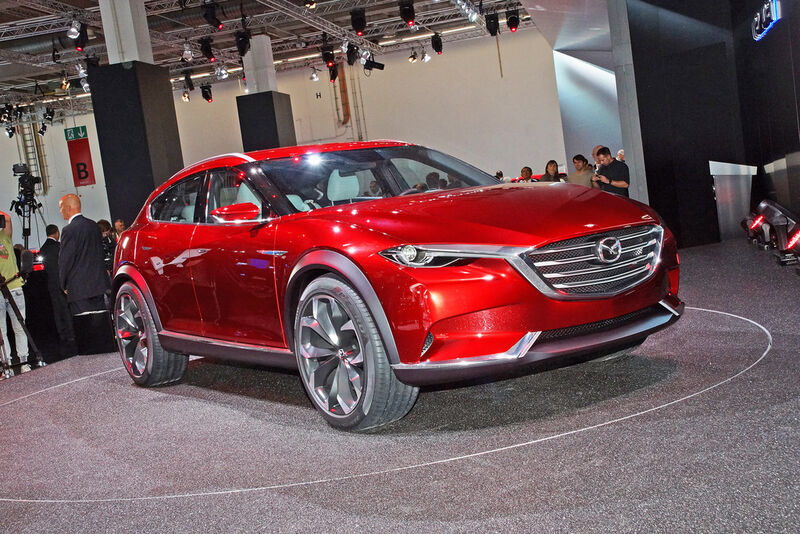 Mazda zeigt das kleine SUV Koeru. (Foto: sp-x)