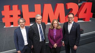 Bei der Pressepreview zur Hannover Messe 2024 gab es einen ersten umfangreichen Ausblick auf die Themen und Aussteller der Messe. (Bild: Deutsche Messe AG)