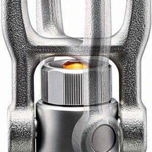 Der drehbare Schäkel der Gewindetragbolzen richtet sich beim Anheben immer in Zugrichtung aus ohne dass sich der Bolzen dreht.