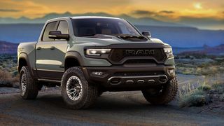 Pick-up mit Sportwagen-Eigenschaften: Der Ram 1500 TRX. (Bild: FCA)