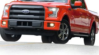 Der F-150 von Ford ist eines der meistverkauften Autos der Welt und seit der 2015er Version – dank Leichtbau – 300 kg leichter. (Ford USA)