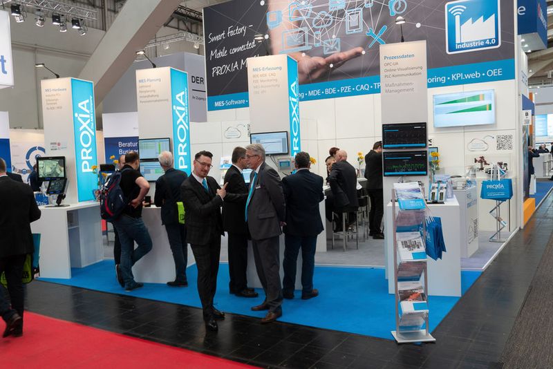 Proxia  Am Stand von Proxia stellte man den hauseigenen Maßnahamen-Manager vor. Das Software-Tool soll Unternehmen befähigen, einen kontinuierlichen Verbesserungsprozess voranzutreiben. Hierzu wird eine Maßnahme als digitale Abbildung hinterlegt, die notwendigen Fakten, wie Ansprechpartner, Umsetzungszeiträume, Termine und weitere, werden in einem System zusammengefasst. Das Controlling-Cockpit der Software soll es anschließend möglich machen, durchgeführte Maßnahmen mit Hinblick auf konkrete Ziele zu untersuchen. Mehr Informationen unter www.proxia.com  (Bild: Vogel Communications Group)