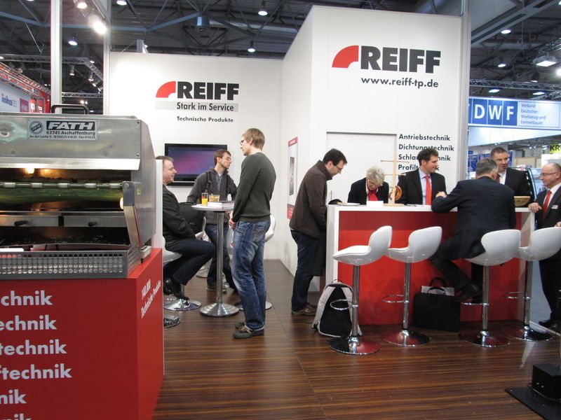 Reiff auf der Intec. (Klicken zum Vergrößern.) (Bild: Reiff)
